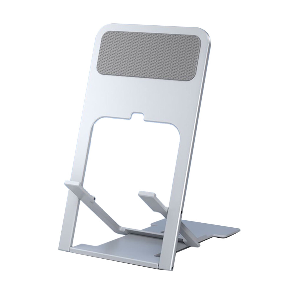 Foldable Phone Stand 4-Angle Height Adjustable Desktop Holder For 4.5-15" Phone/Tablets 9399596588445