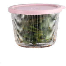 Caja de vidrio para refrigerador para guardar verduras encurtidas1