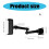 Multiple Angles Rotating Tablet Holder, Securely Wall Mount with Extendable Arm for 4-13Inch Phones and Tablets 2