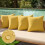 Set van 4 waterdichte polyester kussenhoezen van 18x18 inch 1
