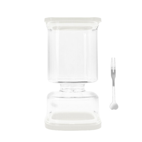 Klares Kimchi-Glas mit Flüssigkeitsabscheider, 1,5 l