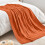 Knitted Blanket Boho Decorative Throw Acrylic 1 pc 4