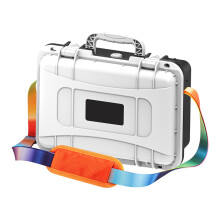 Compatibil cu Nintendo Switch2Case – Geantă de călătorie rigidă all-in-one portabilă cu curea de umăr, albă