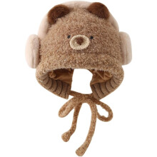 Knit Hats Winter Fleece Lining Skiing Winter Caps for Boys Girls Cute Animal Character with Warm Ear Flap