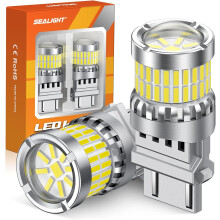3157Lampadine per luci di retromarcia, lente proiettore 57-SMD, confezione da 2