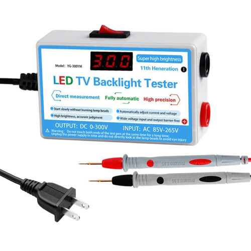 Ελεγκτής οπίσθιου φωτισμού τηλεόρασης LED 0-300V για επισκευή οθόνης LCD 1