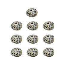 Mini œufs de Pâques en cristal, 20 mm, en pierre d'agate et de jade, lot de 10, pour la décoration intérieure et les cadeaux de Pâques.