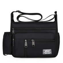 Pánska crossbody taška Qocolhg – držiak na fľašu s vodou, cestovná a športová taška cez rameno, vhodná na outdoorové aktivity