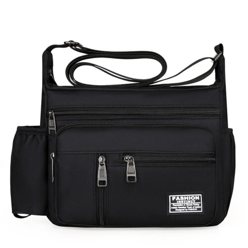 Ανδρική τσάντα ώμου Qocolhg Crossbody – Θήκη για μπουκάλι νερού, τσάντα ώμου ταξιδιού και