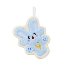 Torchons de cuisine lapin de Pâques avec boucle de suspension (lot de 2)