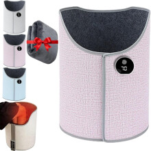 Ohřívač nohou pod stůl, 360stupňový ohřívač nohou s dekou, skládací elektrický ohřívač nohou do kanceláře, 6 úrovní ohřevu a