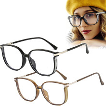 2026 Neue tragbare modische Lesebrille für Damen mit Blaulichtfilter und funkelnden Strasssteinen