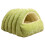 Cuccia per gatti Monster con cuscino sfoderabile, verde, L-57x37x28cm 2