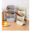 Multifunctional Kitchen Utensil Storage Box - Multi-layered, compartmentalized kitchen countertop storage rack with drainage function 7