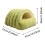Cuccia per gatti Monster con cuscino sfoderabile, verde, L-57x37x28cm 3