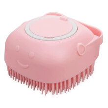Pet Bath Massage Brush Puppy Dog Cat Grooming Cleaning Soft