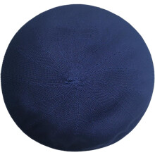 Zomerse Franse baret, ademende dunne baret, effen muts voor dames