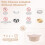 Silicone Microwave Steamer Basket600ml or1250ml 5