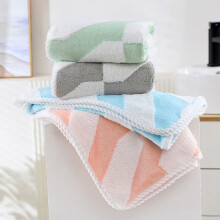 Polyester fleece badehåndkle mykt, hurtigtørkende 69,5 x 33,8 cm
