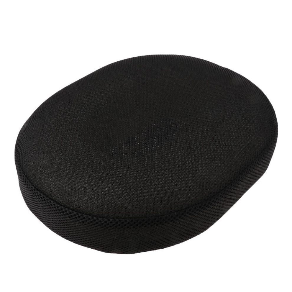 Black Donut Seat Cushion Hemorrhoid Anti Coccyx Tailbone Pillow For Wheelchair Seat