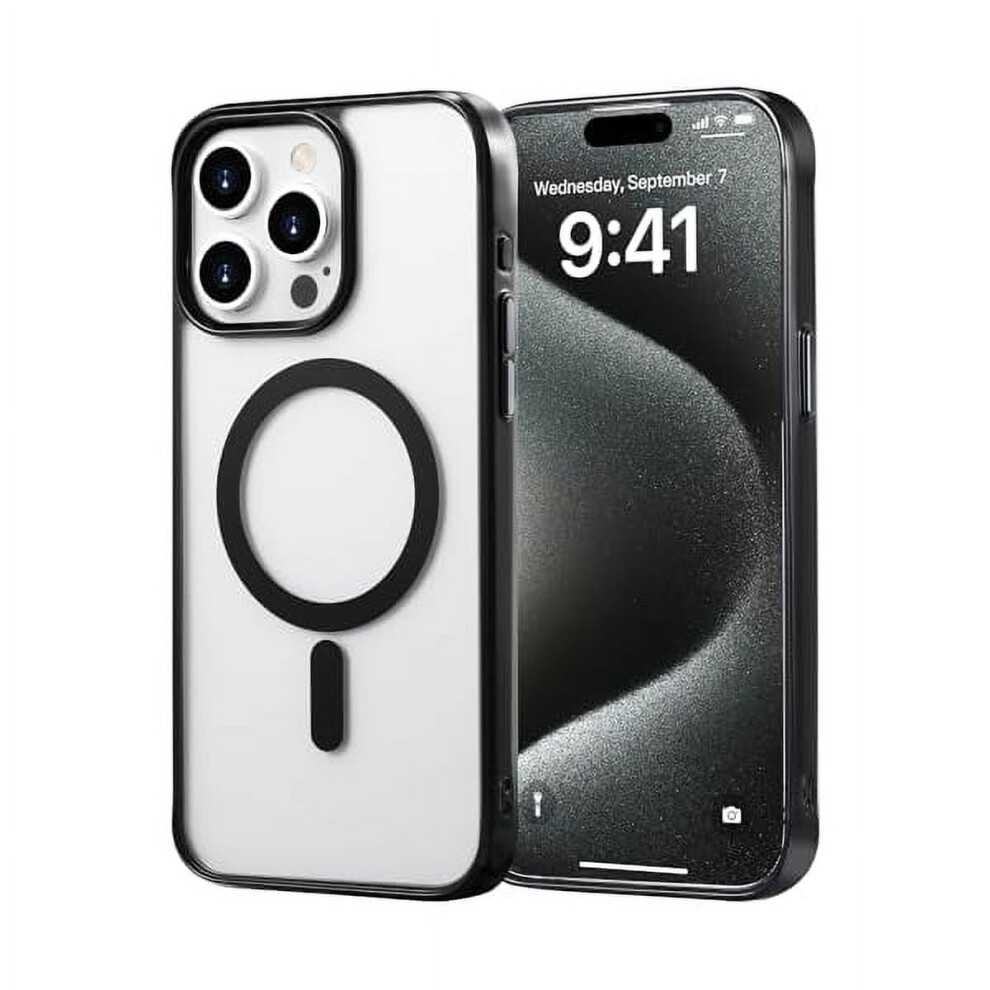 Fu1999 Iphone 15 Pro Max Case Â Crystal Clear, Magsafe-Compatible, 10Ft Drop Resistant, Slim Shockproof 9181073328121