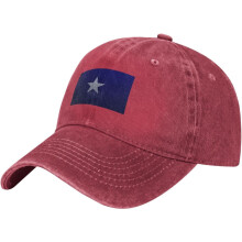 Bonnie Blue Flag baseballpet met brei-effect voor mannen en vrouwen, verstelbaar, vintage, 100% gewassen katoen, dad hat