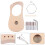 DIY Wooden Harp 19 Strings Craft Kit for Beginners 2