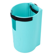 Porta bevande per borsa da spiaggia verde menta 10x17x9 cm