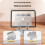 Tablet Holder Stand 360 Degree Rotatable Portable Foldable Desktop Bracket Support For Tablet Laptop Desktop Holder 2