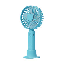 Mini Portable USB-C Fan, 3-Speed Rechargeable Pocket Fan with Lanyard – Blue, Compatible with USB-C