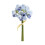 27-Head Blue Artificial Rose Bouquet for Valentine's Day 5