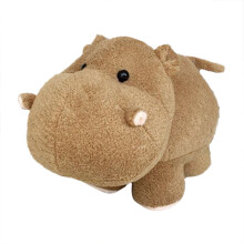 Ensemble de jouets Hippopotame debout, adorable peluche douce pour adolescents et adultes, pour la maison
