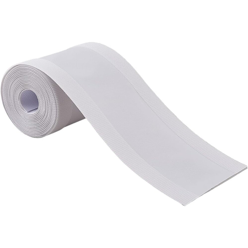 9.84Ft X 4In Carpet Cord Cover Â Nylon/Polyester Wire Protector Tape For Office Carpet, Trip Hazard Prevention, White, Compatible With Standard 9558633945034