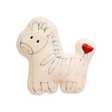 Coussin en peluche pour chien, doux et moelleux (1 pièce)
