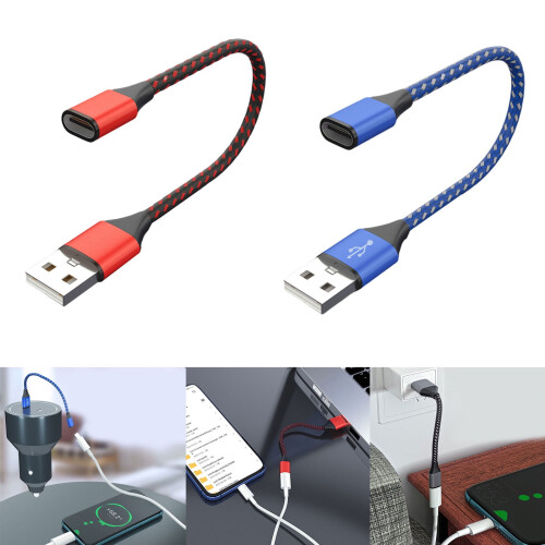 Καλώδιο επέκτασης USB C τύπου C θηλυκό σε USB2.0 αρσενικό μετατροπέα επέκτασης 1