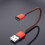 Καλώδιο επέκτασης USB C τύπου C θηλυκό σε USB2.0 αρσενικό μετατροπέα επέκτασης 4