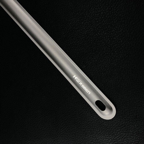 Utomhus campingsked titansilver för mataffärer 1-pack