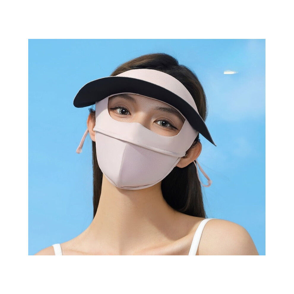 Face Sun Protection Mask Outdoor Breathable Uv Protection Sunscreens Hat Scarf Combination For Fair Skin 9485826499756