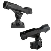 Fishing Rod Holders for Boat Adjustable Kayak Rod Holder Side Deck Mount Rod Holder Boat Fishing Pole Holders 2 Pack