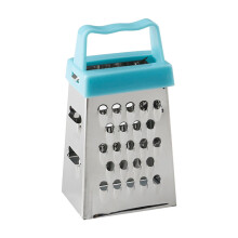 Râpe à fromage, 1 râpe boîte en acier inoxydable, petite râpe boîte professionnelle pour trancher le fromage, le gingembre et les légumes.