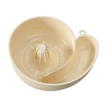 Passoire de cuisine rotative en forme d'escargot pour laver les fruits et lĂ©gumes - 23,5 cm (9,25 pouces) - Dispositif d'Ă©gouttage facile Ă