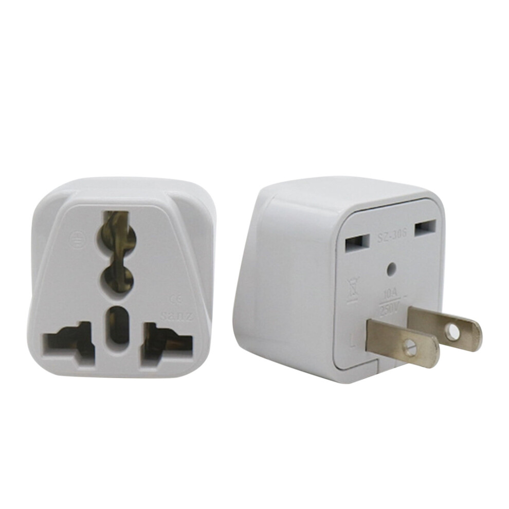 To Universal Travel Plug Adapter 3 Prong Standard 5 15P Electrical Adapters Plug 10A 250V Universal Eu Uk To Ac Power Converters 9485826498506