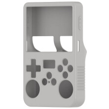 Funda protectora de silicona a prueba de polvo y golpes para consola de juegos portátil R36S