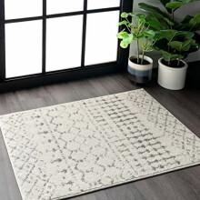 Marocký koberec Trellis šedý, 2x3 m