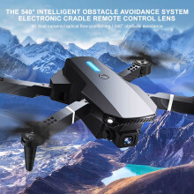 HD-drone met dubbele camera, 4-assige hoogtestabilisatie, afstandsbediening, geen logo