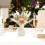 Kunstige silkeblomster i keramisk vase 33 cm 4