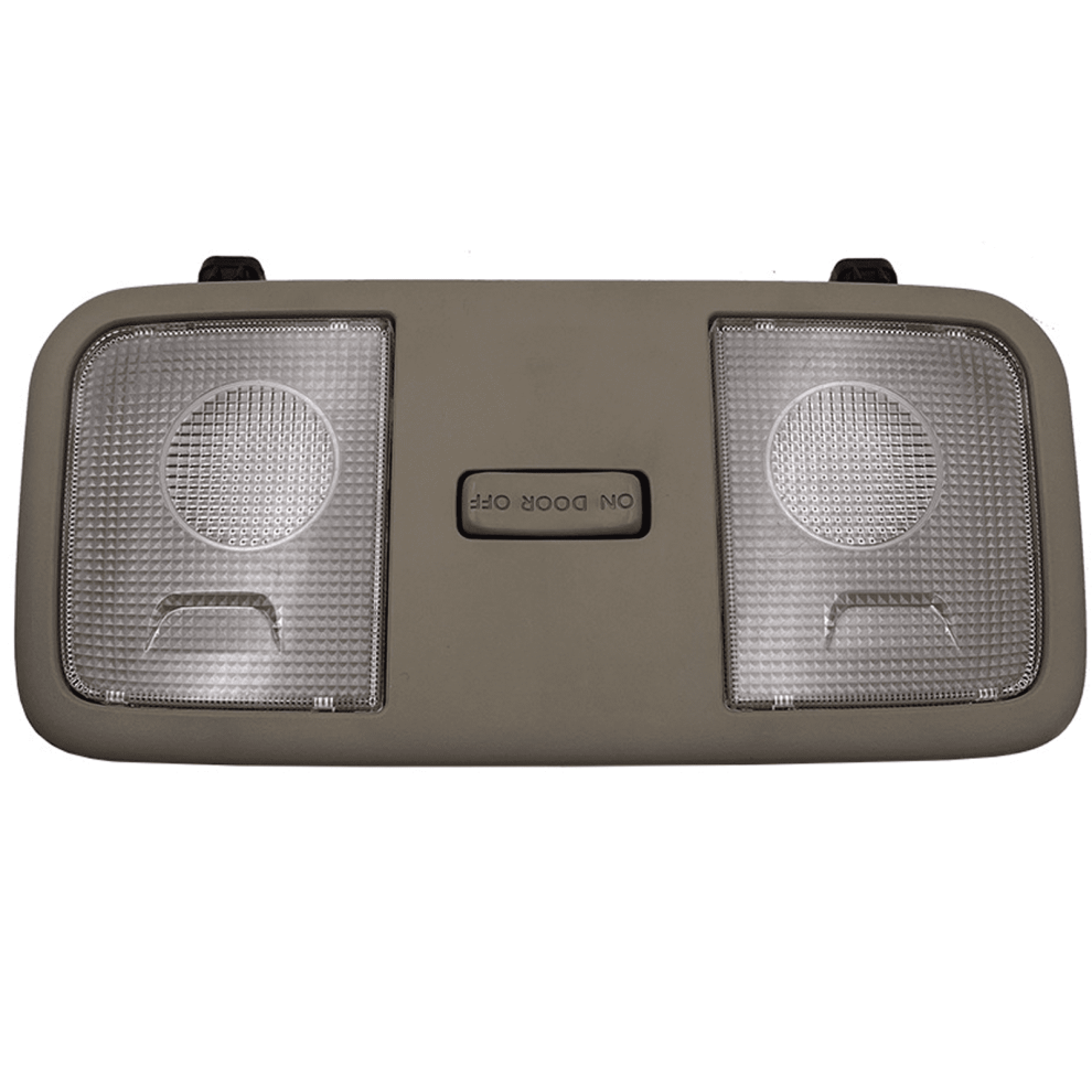 Overhead Console With Reading Led Map Dome ,Overhead Consoles For Kia K2 For Hyundai Verna - Light/Beige 9418476594779