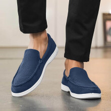 Mens Shoes,Loafers Suede Classic Flat Casual Comfortable Lightweight Men Loafers for Driving Wear,Shoes for Men,Z01 BU4,11