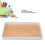 Bandeja de plástico rectangular apilable de 30 x 19,5 cm 8