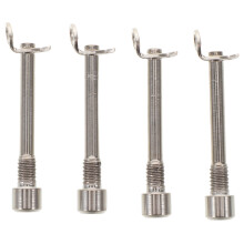 Lightweight Titanium Brake Caliper Pin Reliable Retention for Road Bikes 2Sets